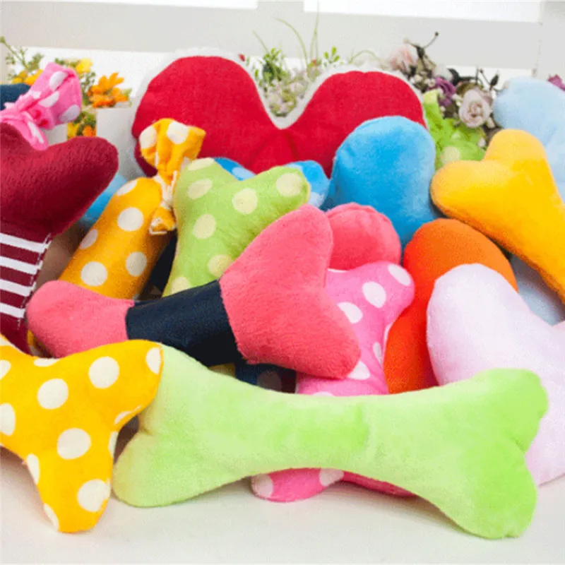 

Cute Plush Dog Pillow Pet Toy Puppy Pet Chew Play Squeaky Sound Plush Toys Newest