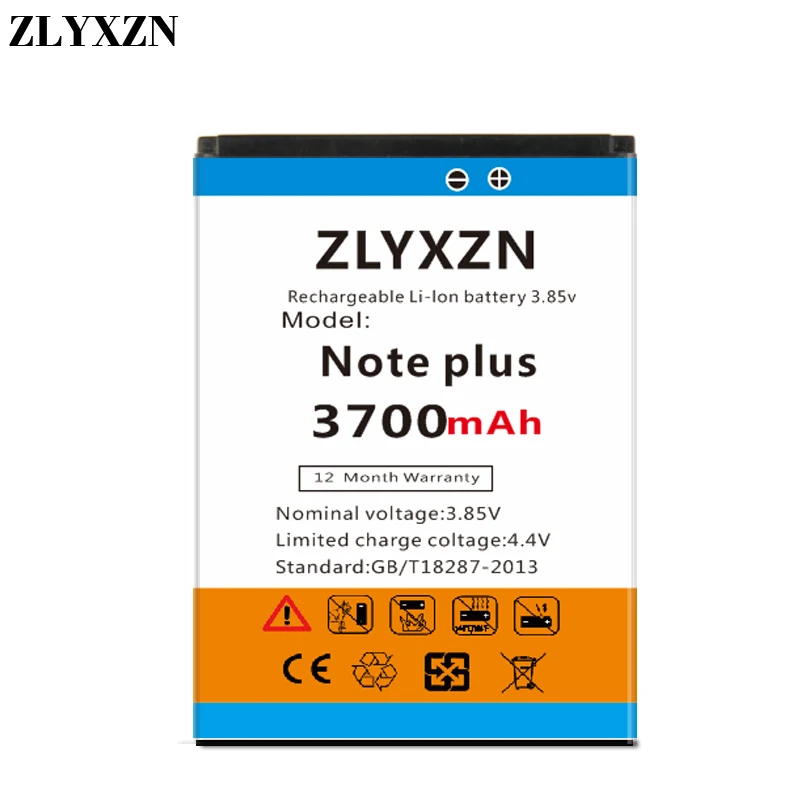 Аккумулятор высокой емкости Note Plus 3700mAh аккумулятор для CUBOT Plus|Аккумуляторы
