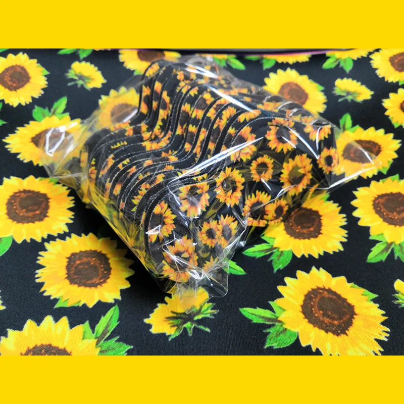 Быстрая доставка Подсолнух стиль запас неопрена брелок держатель для продажи