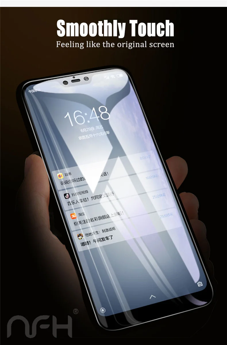 Закаленное стекло 5D(3D 4D Upgrade) с закругленными краями для Xiao mi 8 mi 8 SE Pro Lite, защитная пленка 9 H, чехол для mi x 2 3
