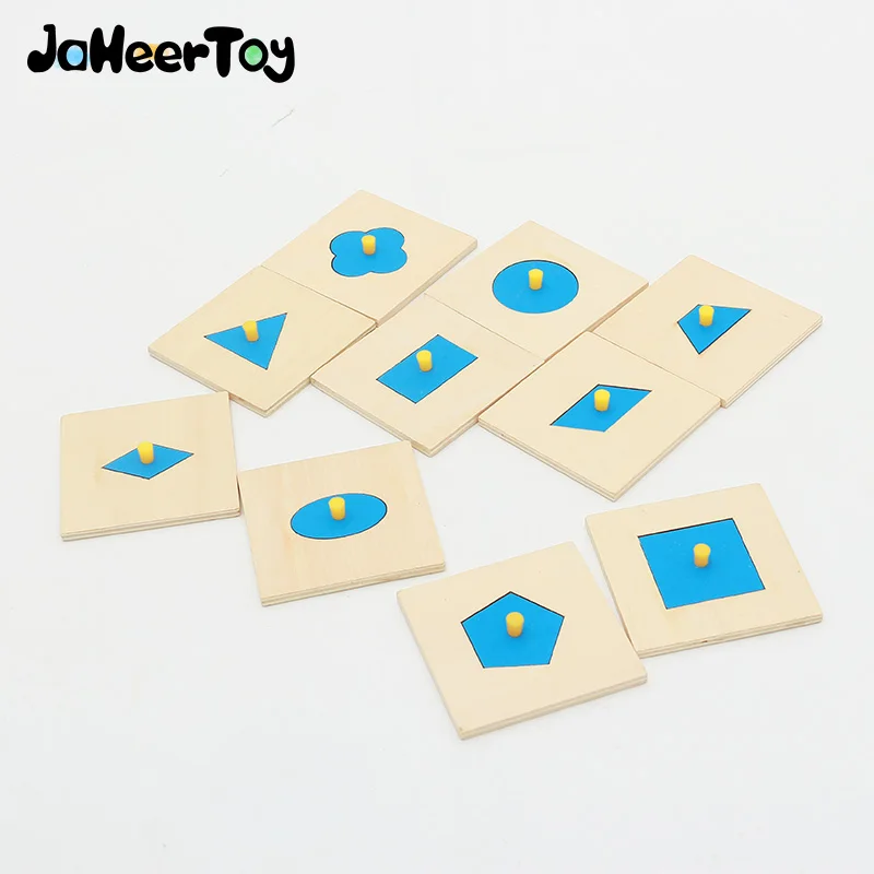 

JaheerToy Montessori Educational Toy Wooden Baby Toys for Children Tangram Jigsaw Board Puzzle Geometric 3-4-5 Years Old Kids