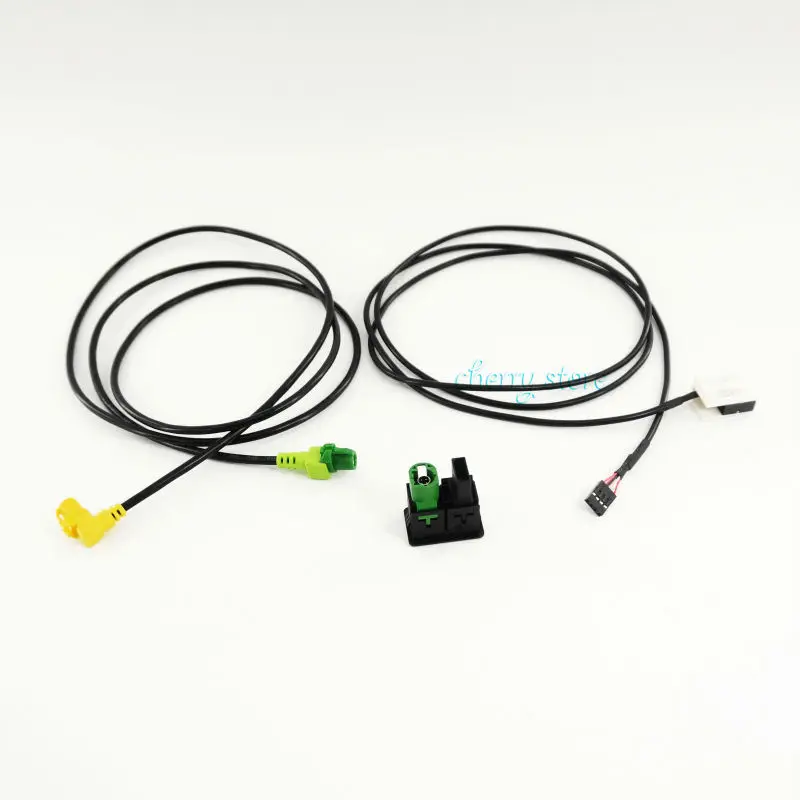 

NEW 3CD 035 249 A USB & AUX-IN Button Switch Cable For VW Volkswagen PASSAT B6/7 GOLF MK6 JETTA RADIO RCD510 / RNS315 / RCD300