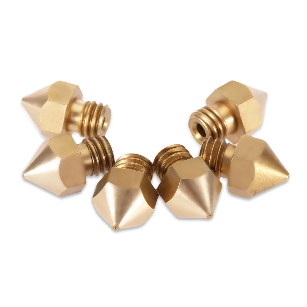 Анет 6 шт. Термостабильная 3d принтер Часть экструдер Латунь насадка головка |