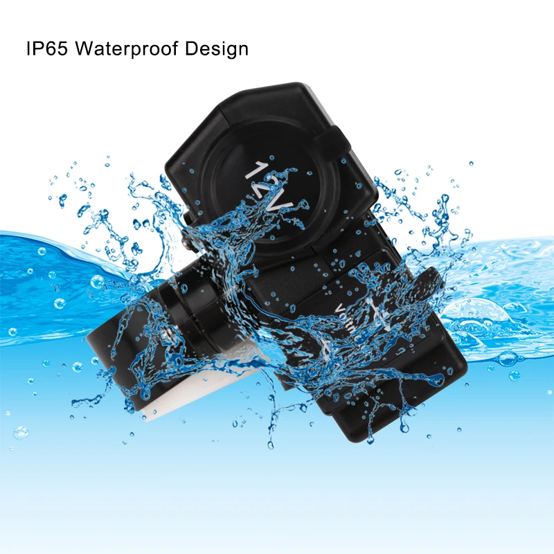 Universal Dual USB Charger Led Volt meter Motorbike Cigarette Lighter Socket Adapter 12V For Harley Suzuki Yamaha Kawasaki | Автомобили и