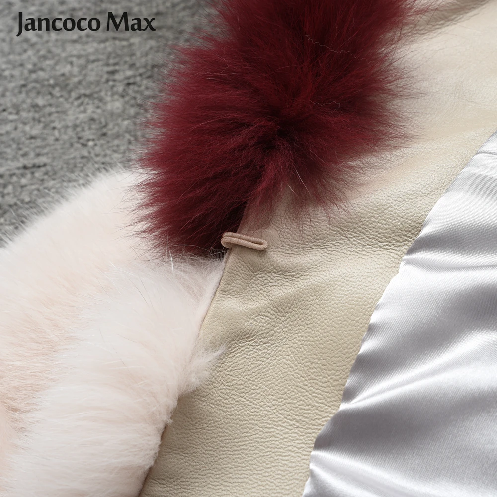 Зимняя теплая разноцветная шуба из натурального Лисьего меха верхняя одежда