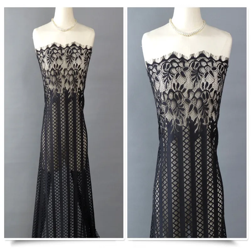 Свободная Женская Свадебная кружевная ткань материал ручной работы вечернее