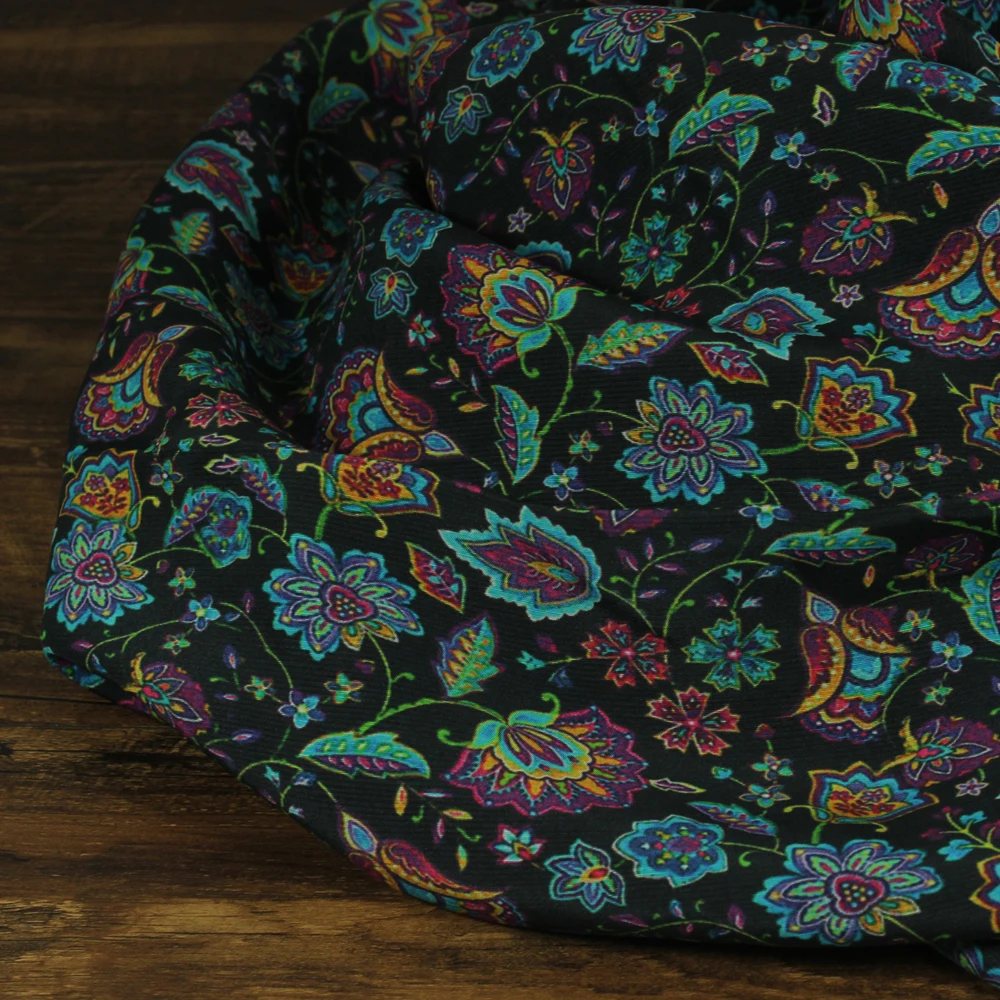 

Высококачественная льняная ткань с красивым принтом tissu, высококачественные тонкие стильные платья в стиле пэчворк