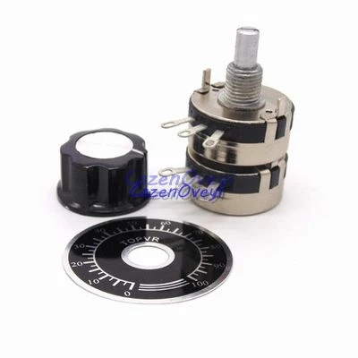 1pcs/lot 1 set WTH118 DIY Kit Parts 2W 1A Potentiometer 1K 2.2K 4.7K 10K 22K 47K 100K 470K 1M In Stock