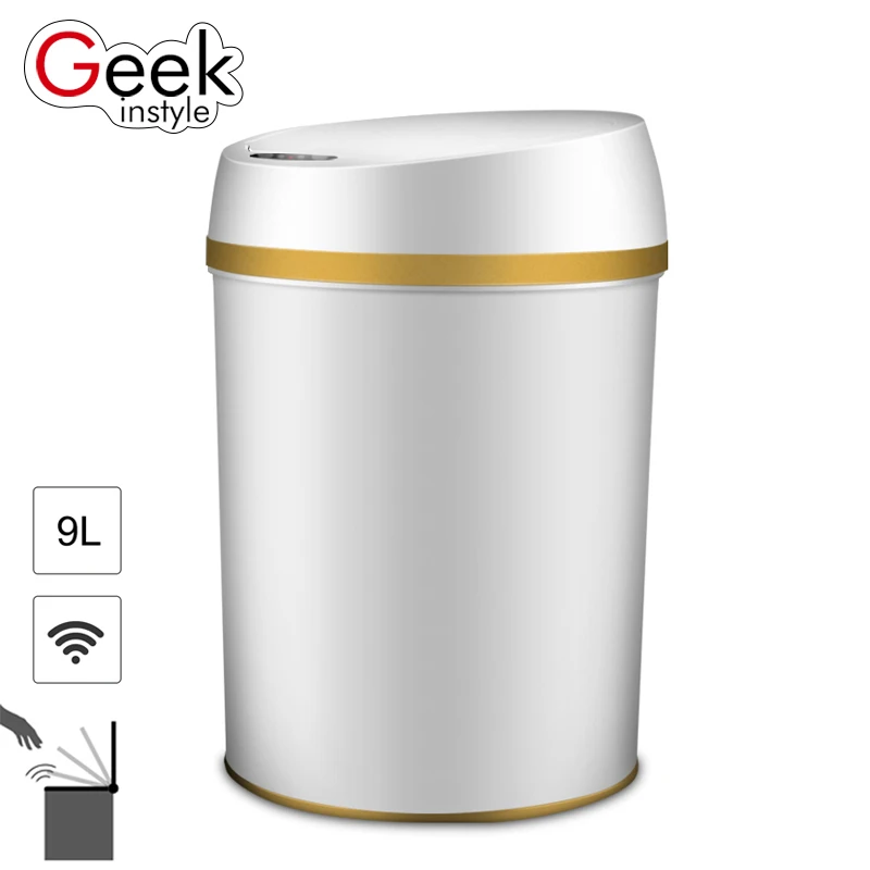 Geekinstyle 9L умный индукционный мусорный бак PP материал автоматический датчик