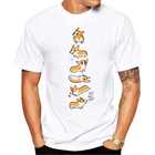 Летняя новая модная футболка Corgi Cuties с принтом женская летняя рубашка брендовая Модная белая футболка удобные топы забавная собака
