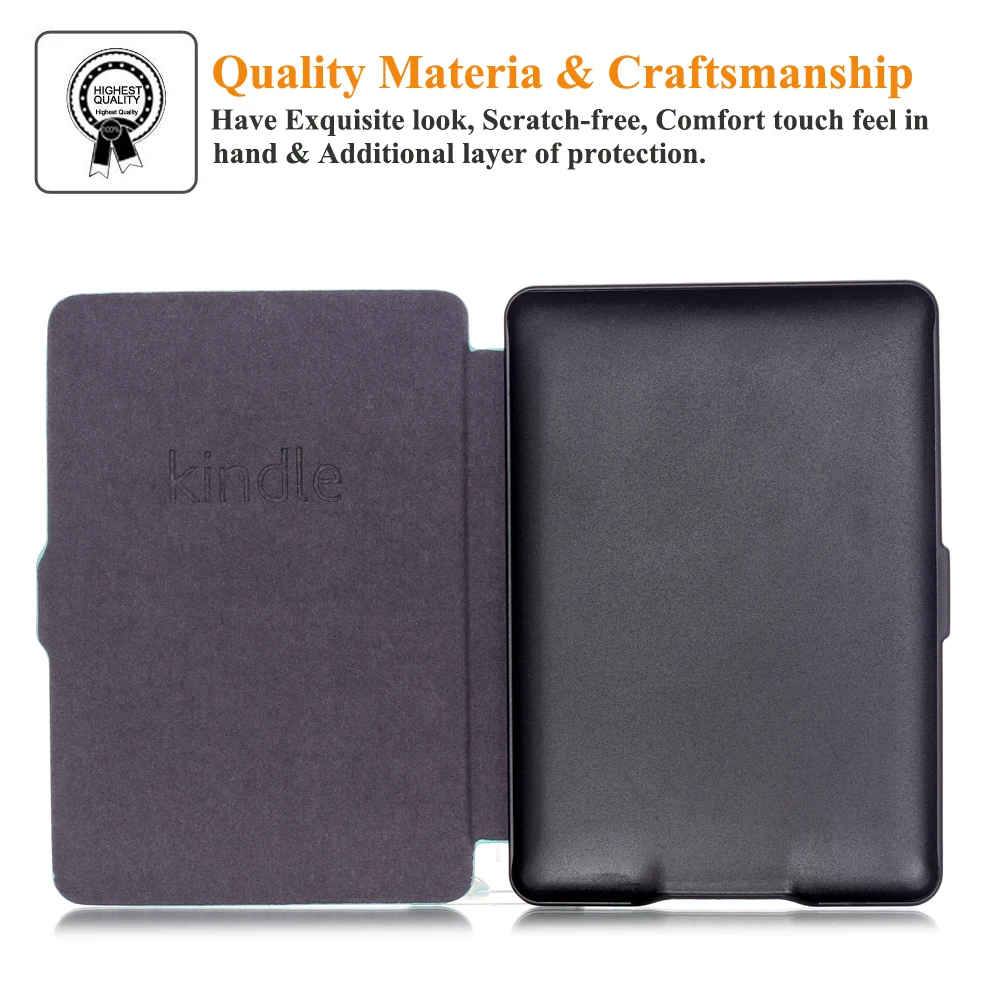 Чехол Slimshell с магнитной застежкой для Kindle Paperwhite для всех поколения до для Amazon Kindle Paperwhite 3 Чехол