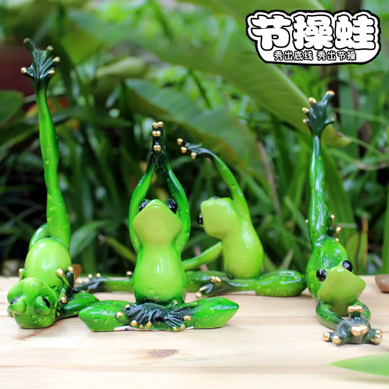 

New And Exotic Handicraft Frog Furnishings Fashionable Home Life Yoga Suit Exquisite Gifts