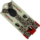 Модные Y-образные подтяжки HUOBAO с животным леопардовым принтом шириной 2,5 см для детей, Эластичные подтяжки для маленьких мальчиков, подтяжки для детей