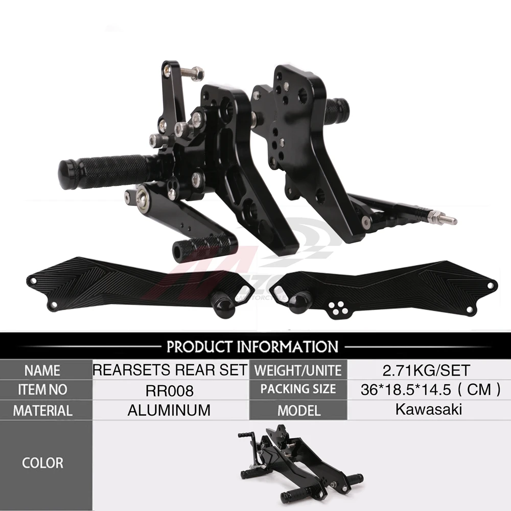 Мотоцикл для ног с ЧПУ Регулируемый Rearset задний комплект постоянного средства