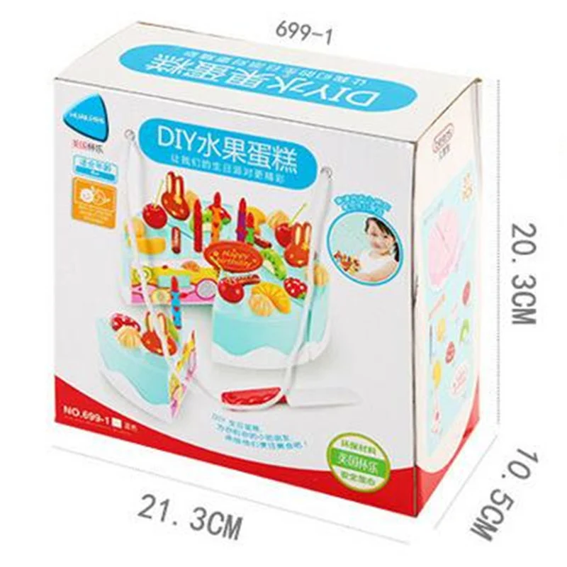 37 шт. классические игрушки ролевые игры сделай сам кухонный набор еды игрушка для