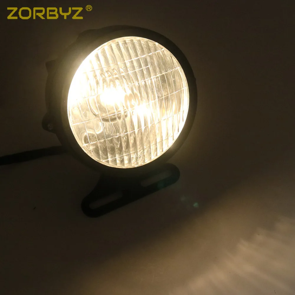 ZORBYZ ретро мотоцикл хром ABS Bullet H4 Фары для Yamaha Suzuki Kawasaki Honda Custom| |