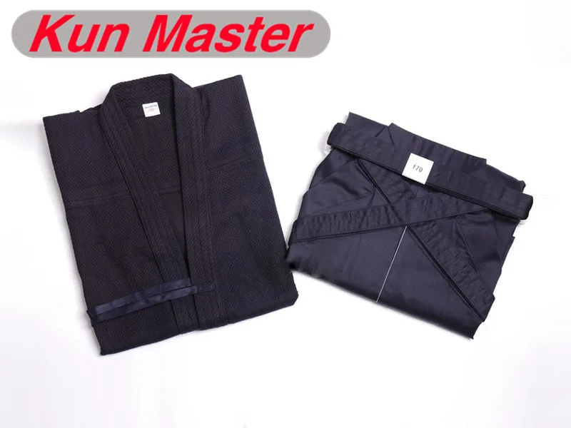 Kendo высокое качество синий/белый/красный/черный кюлоты хлопок Kendogi Hakama Япония Kendo боевые искусства Униформа свободно сочетаются