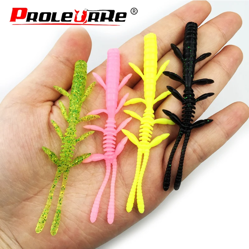 10 шт./лот Мягкая приманка искусственная силиконовая для рыбной ловли 8 5 см 2 1 Г мягкие плавающие приманки с