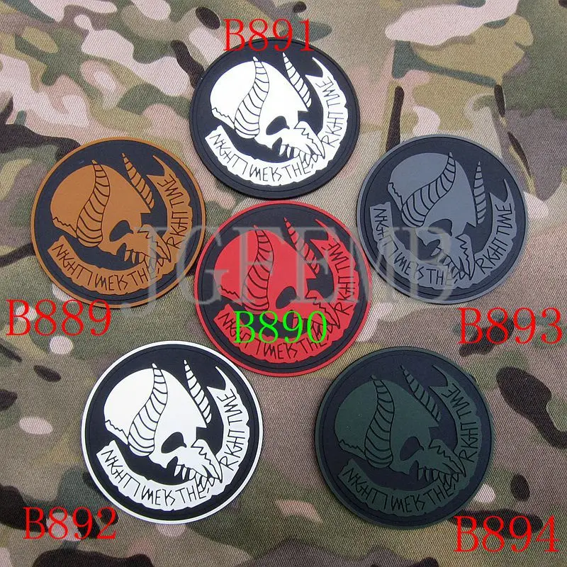 

Jormungand Seal Team 9 Morale Military 3D PVC patch Badges