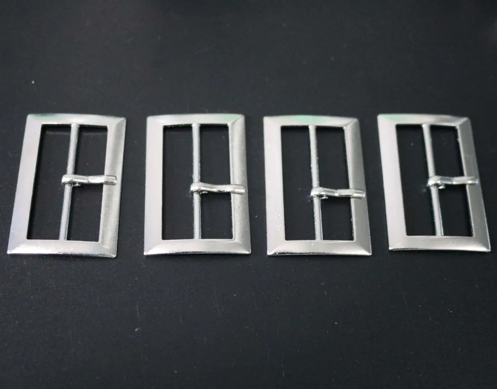 20pcs 35mm silver Rectangle Metal bar Webbing Belt Ribbon pine Buckle Strap Adjuster | Дом и сад