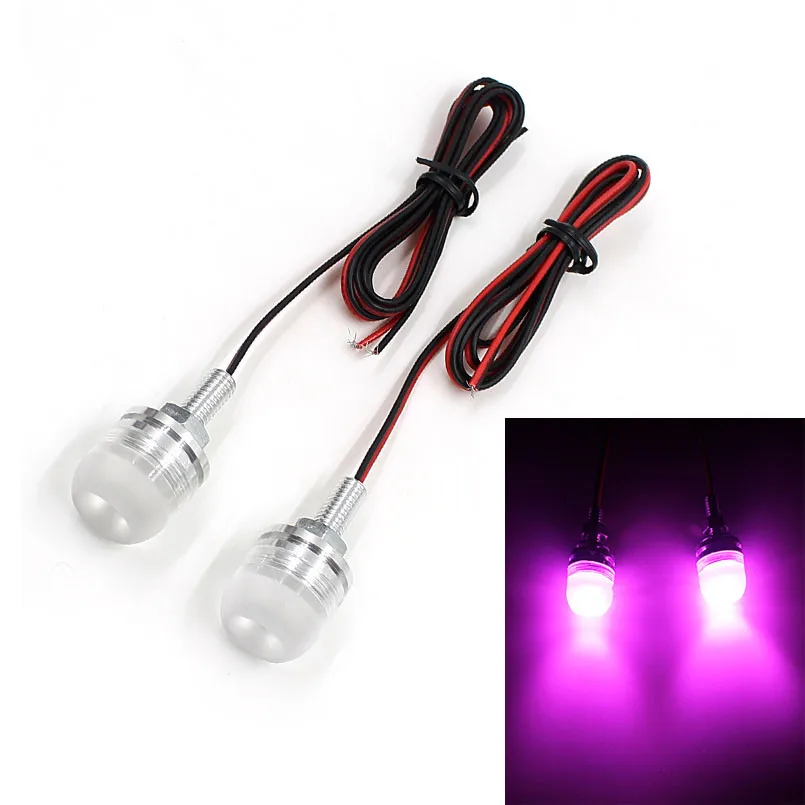 high quality 2pcs Motorcycle Motorbike LED 12V 1.5W * 2 Atmosphere Decorative lights DC Lamp light 1.8*3.5*1.8CM 100% NEW | Автомобили и