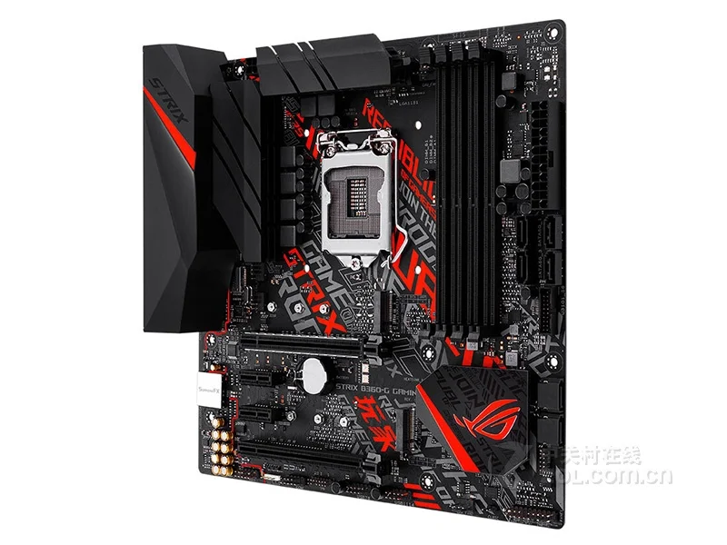Новая материнская плата ASUS плеер кантри Рог стрикс B360-G GAMING B360 LGA 1151 DDR4 Micro ATX
