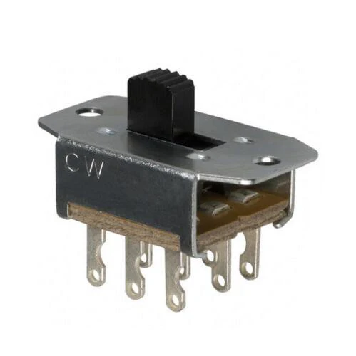 1 шт. Панелей 3PDT 3A 125V ON/на 2 Позиции (аc) 500mA (постоянного тока) скользящий