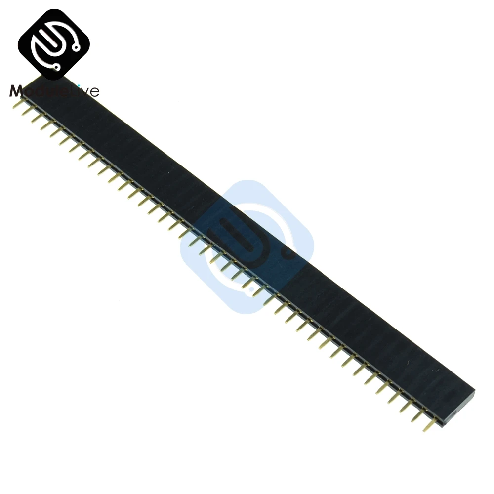 Штыревой разъем сделай сам для Arduino 10 шт. 40 контактов 2 54 мм|Детали и аксессуары