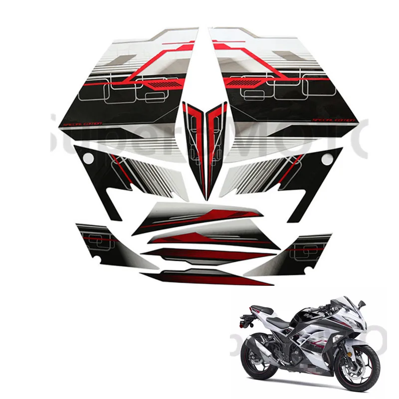 Аксессуары для мотоциклов Наклейка всего автомобиля подходит Ninja 300 ninja300 2013 2014