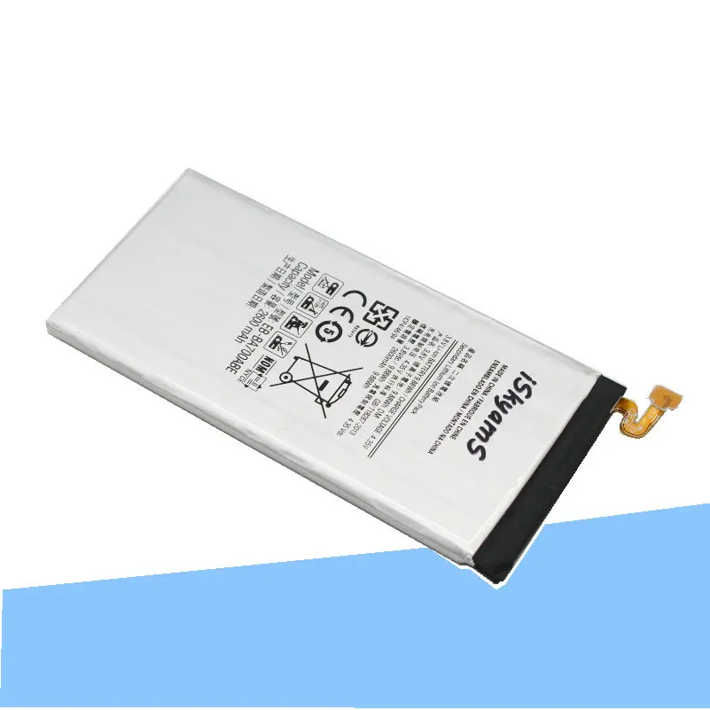 ISkyamS 1x2600 мАч EB-BA700ABE сменный литий-ионный аккумулятор для Samsung Galaxy A7 2015 A700 A700FD A700S A700L