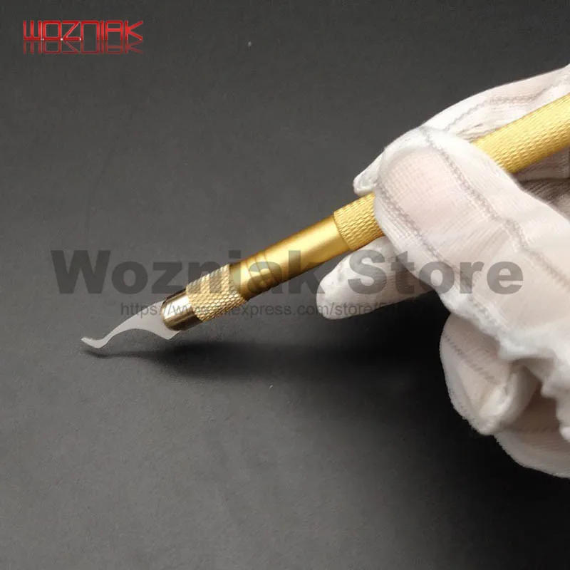 WYLIE 007 008 Профессиональный резиновый нож для удаления чипов IC и черного клея клей