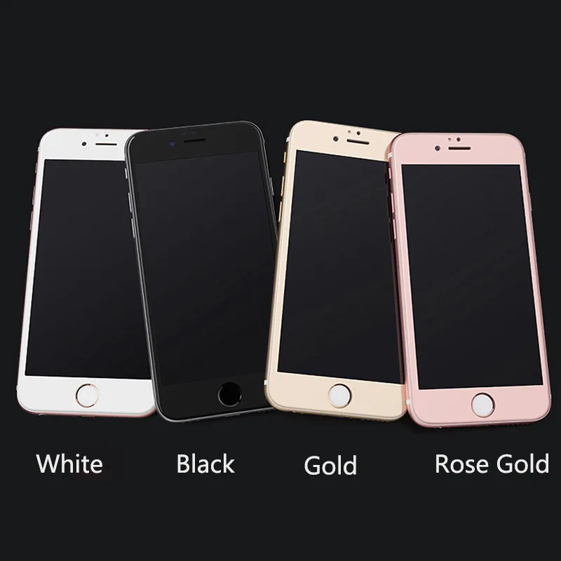 HOPCHAM для iPhone 6 7 6s 8 Plus X Закаленное стекло Защитная крышка экрана 2.5D Защитное на |