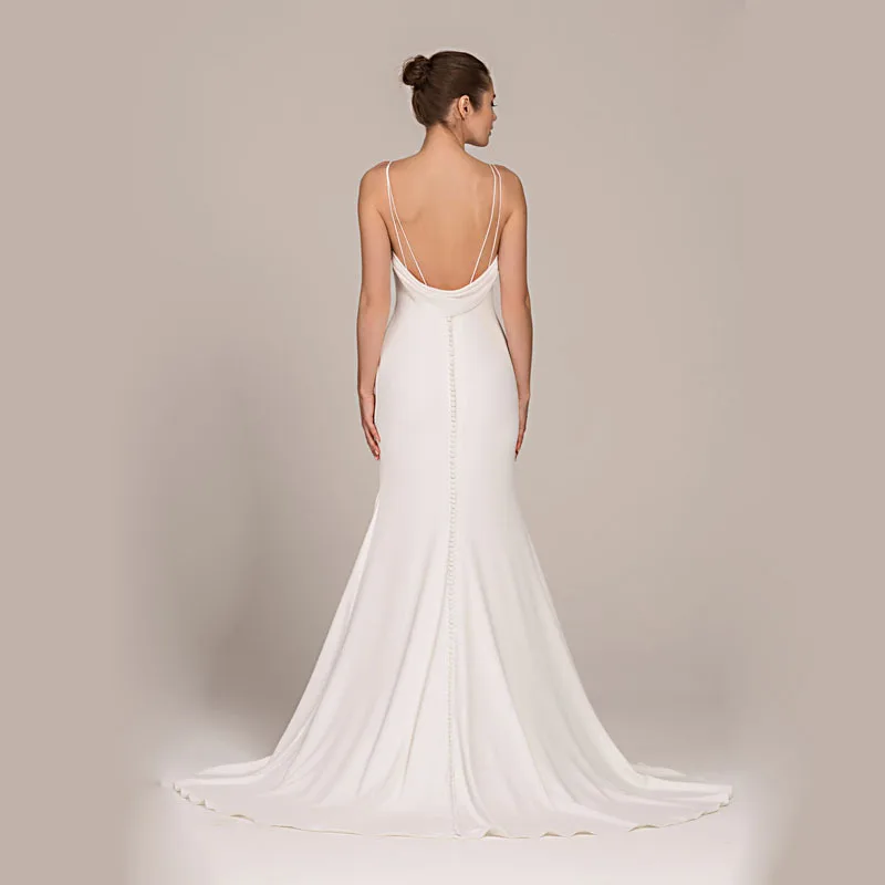 Платье женское вечернее с треугольным вырезом на ремешке 2019| |