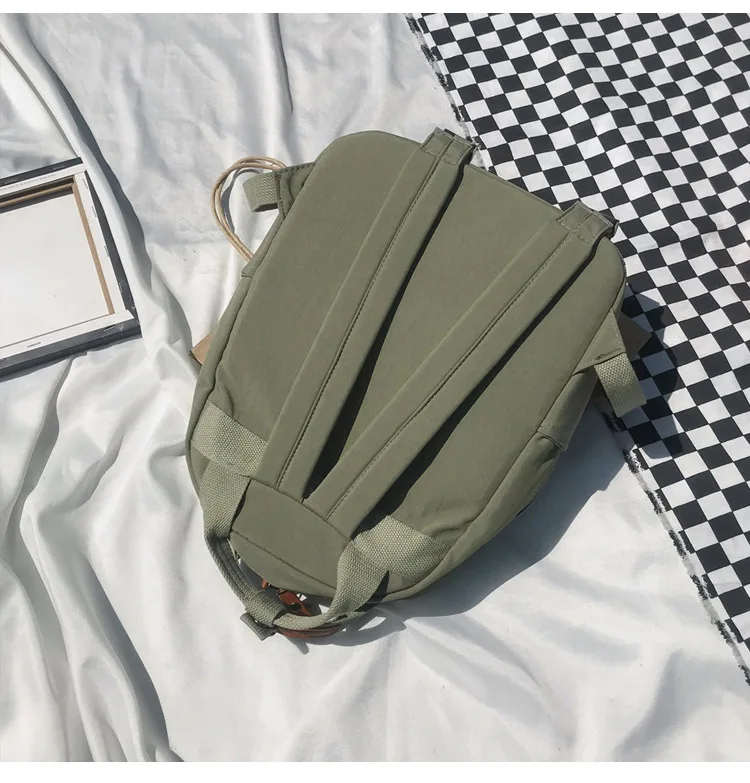 Bag bag female Korean high school students backpack ins wind ancient campus fashion small backpack