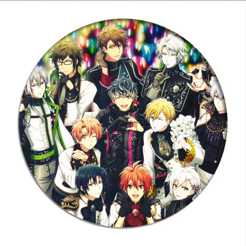 Японская игра Idolish7 Косплей значки IZUMI IORI брошь булавки NIKAIDO YAMATO Иконка MITSUKI