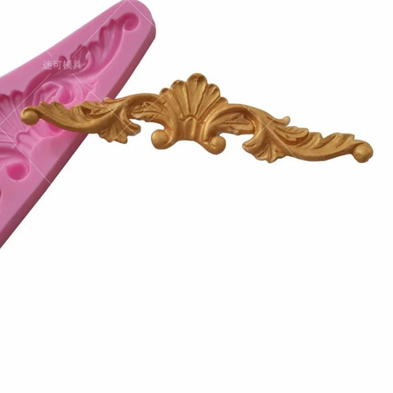 Sugarcraft Европейский Emboss инструмент для кондитерской помады силиконовые формы
