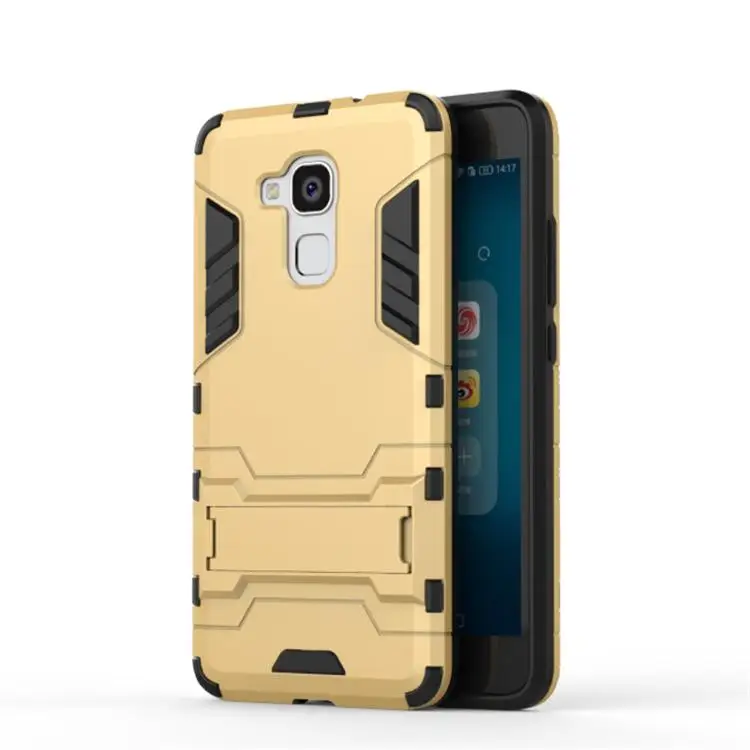 Hybrid Armor Rugged Rubber Kickstand Case Cover for Huawei Honor 5C / 7 lite GT3 Gr5 MINI |