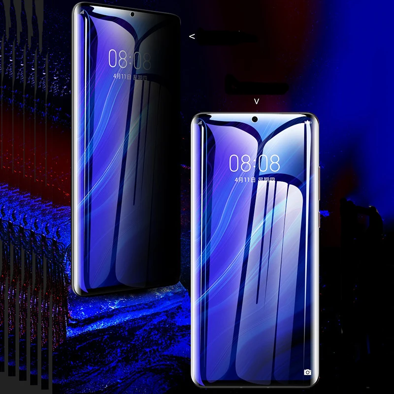 EXUNTON для Huawei P30 P30pro Гидрогелевая пленка полное покрытие Мягкая анти-шпионская