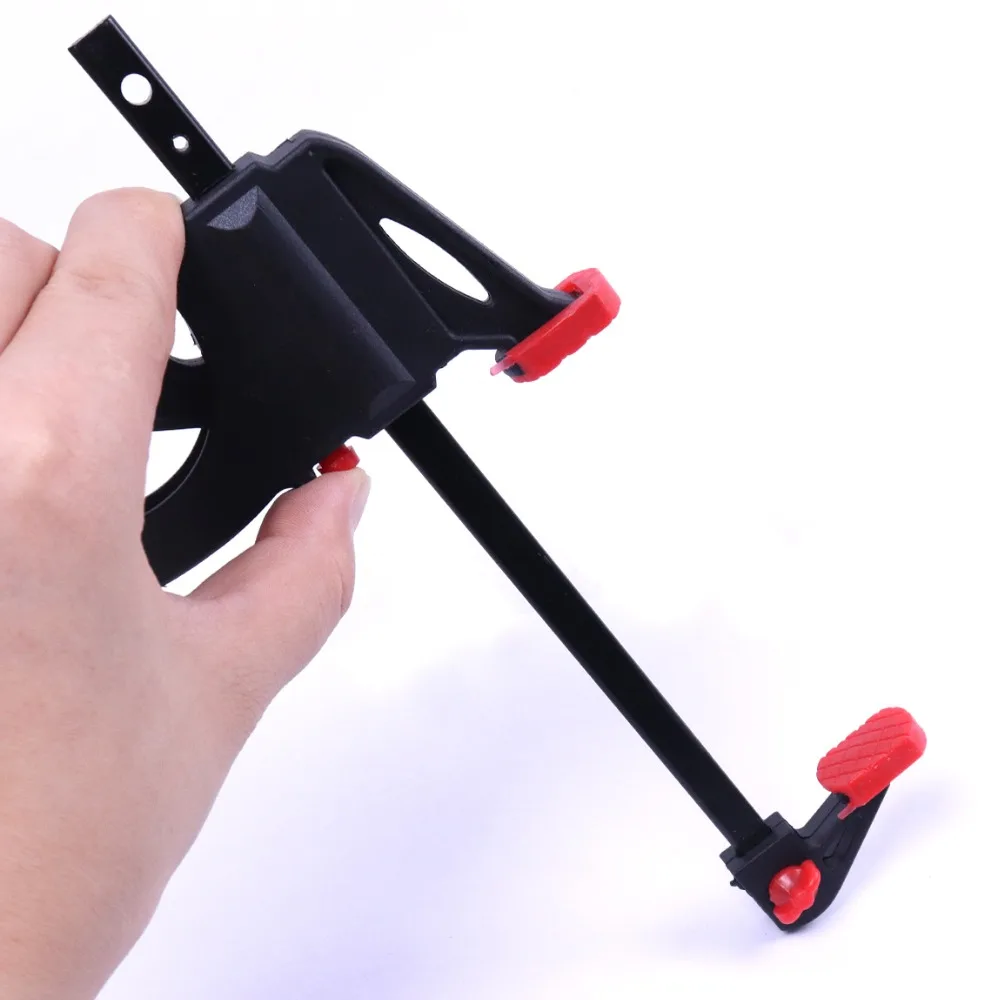 12 Inch Clip Quick Ratchet Release Speed Squeeze Woodworking Work Bar F Clamp DIY Spreader Gadget Tool Hand 300*60mm | Обустройство
