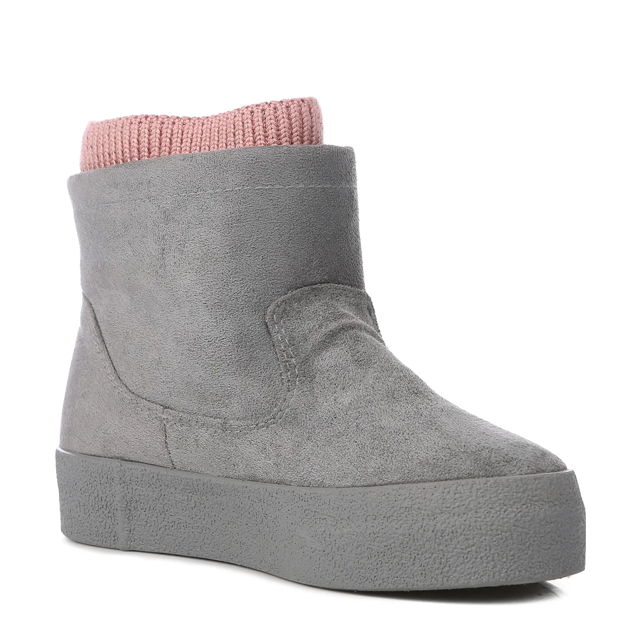 Зимние сапоги Botas Mujer 2019 Новые женские ботинки модные на высоком каблуке