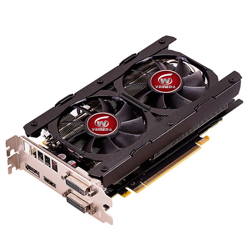 Veineda видеокарта GTX760 2 ГБ GDDR5 256Bit 6004 МГц Настольный ПК DVI HDMI PCI Express 3 0 прочнее GTX950