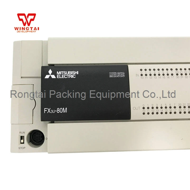 Mitsubishi PLC FX3U 80MR/ES A программируемый логический контроллер 40 DC IN/ релейный