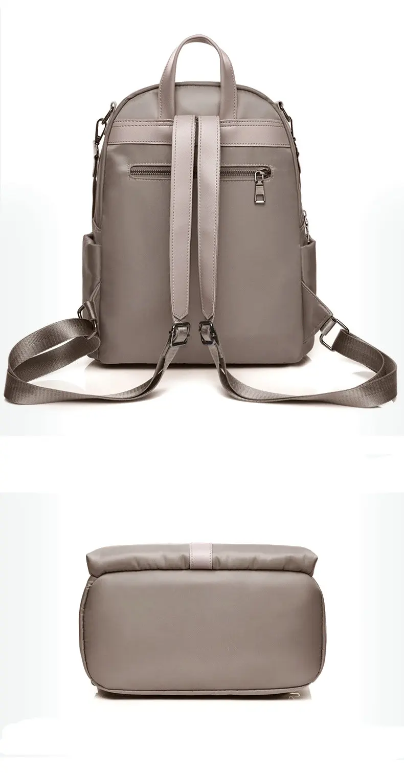 Школьный рюкзак для девочек-подростков Mochila Feminina, женские рюкзаки, нейлоновый водонепроницаемый повседневный рюкзак для ноутбука, женский рюкзак