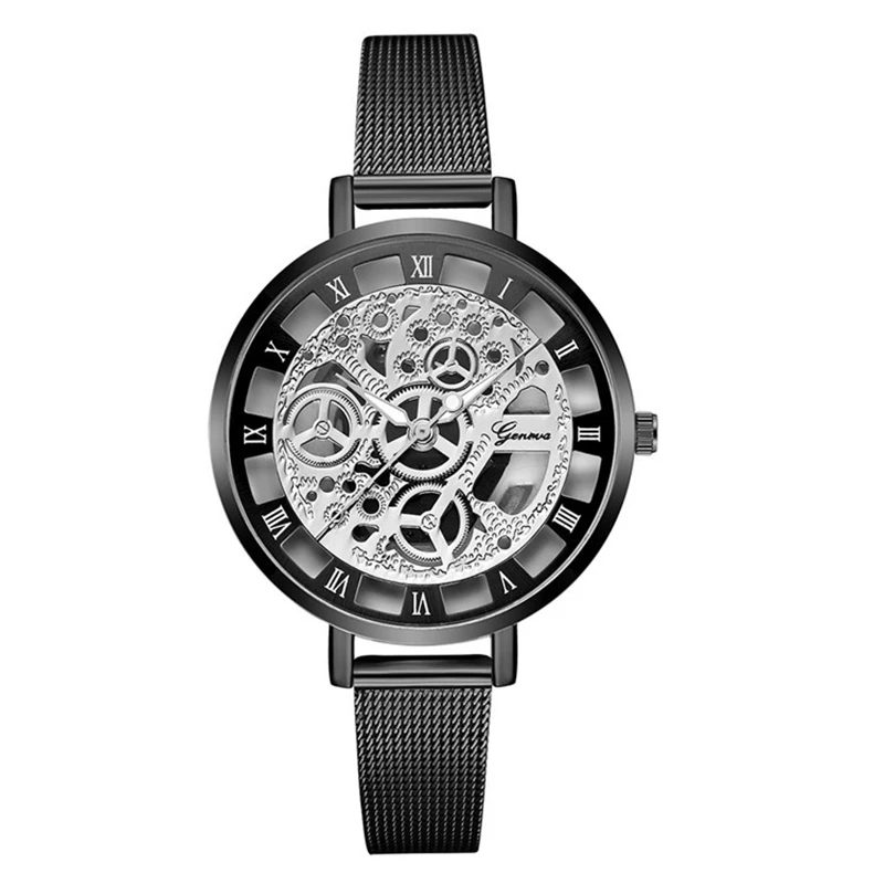 

Modern Quartz Men Watches Relojes Hombre Fashion Classic Clock Stainless Steel Belt Personality Round Dial Relojes Montre homme