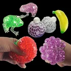 Мягкие шарики из термопластичного каучука, вакуумные шарики, сдавливающие пузырьки, надувные шарики для снятия давления, игрушки в подарок на Рождество