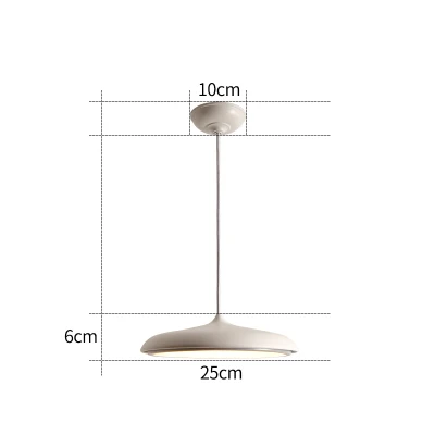 white 250mm Современный подвесной светильник, датский художественный металлический светодиодный подвесной светильник для гостиной, подвесной светильник для кухни, подвесной светильник, скандинавский светильник - Цвет корпуса: white 250mm