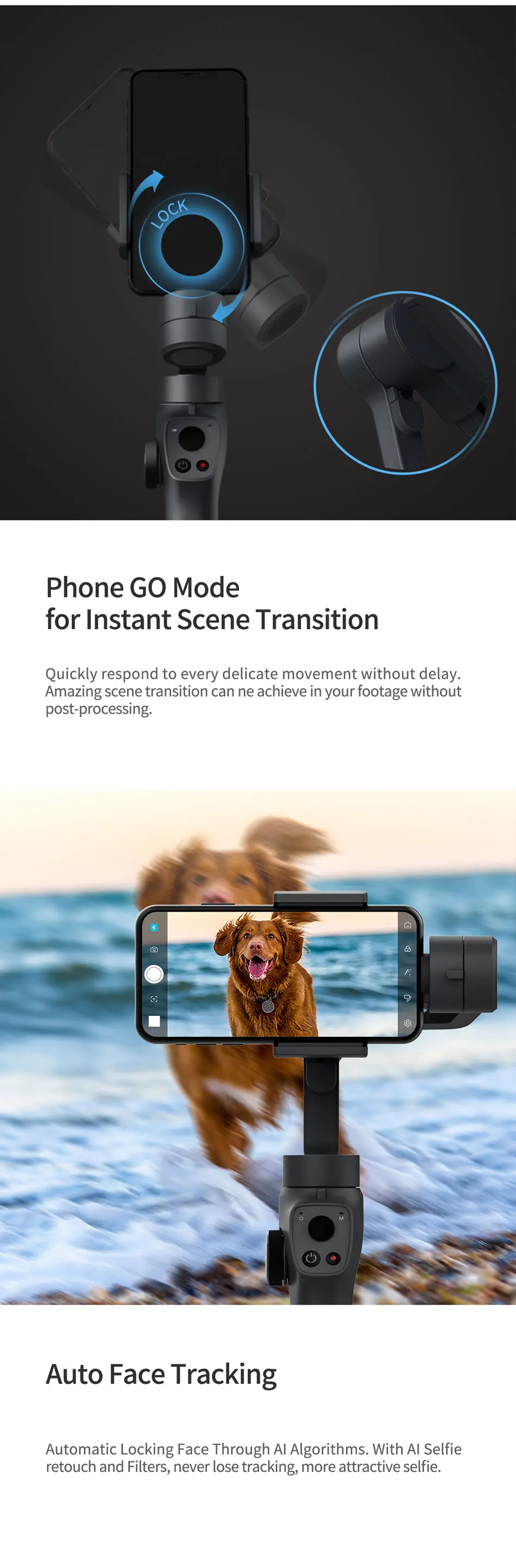 Захват funsnap 2 3-axis телефон ручка карданный стабилизатор штатив «стедикам» для смартфонов VS Zhiyun Smooth 4 Feiyu Vimble 2