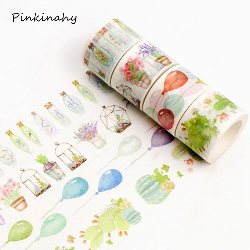 Винтажная клейкая лента для скрапбукинга 1 5/3 см * 8 м|tape diy decoration|tape kawaiiwashi tape |