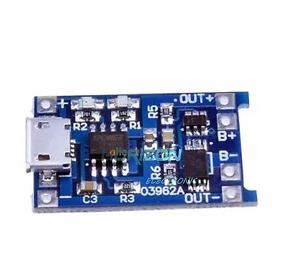5 шт. в 1 а Micro USB 18650 литиевая батарея зарядная плата защита зарядного устройства |