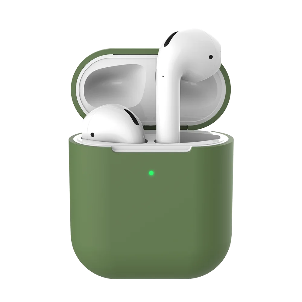 Чехол для наушников для Apple AirPods 2, мягкий силиконовый чехол, беспроводные Bluetooth наушники, защитный чехол для Air Pods, чехол - Цвет: 09